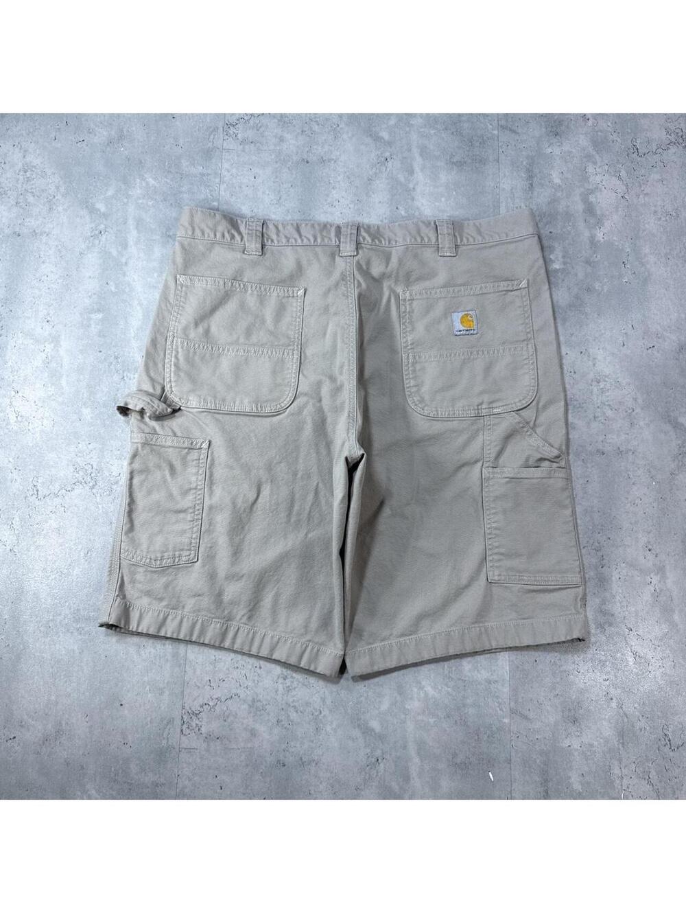 Y2K Carhartt Beige 00s Cargo Shorts